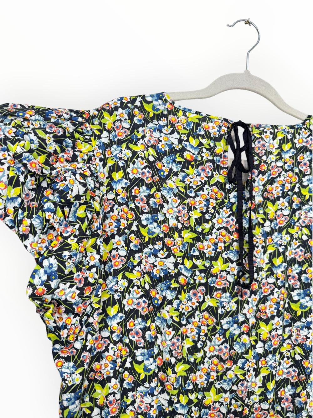 Doen Romina Puff Sleeve Midi Dress Blossom Breeze Size XXL - Picture 8 of 11